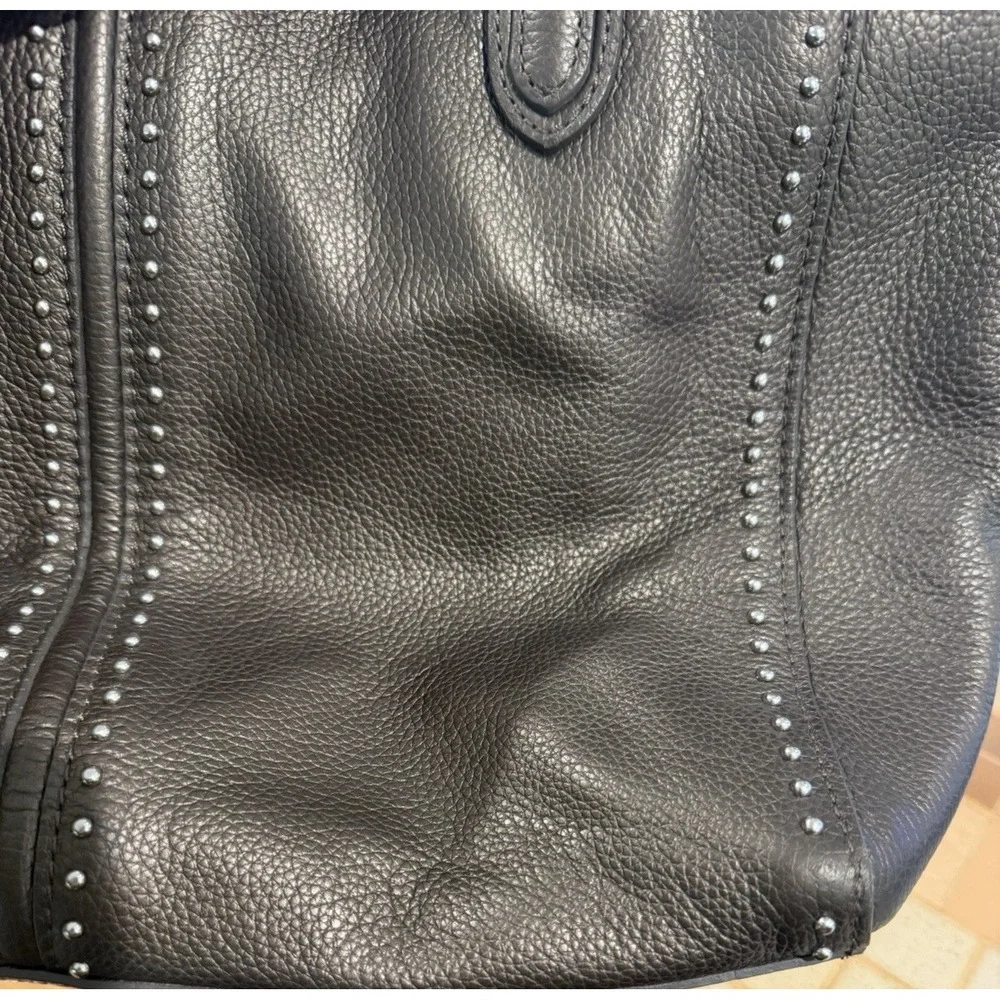 Brighton Pretty Tough Jax Tote Pebble Grain Leather Handbag Capsule Quiet Luxury - Picture 9 of 17
